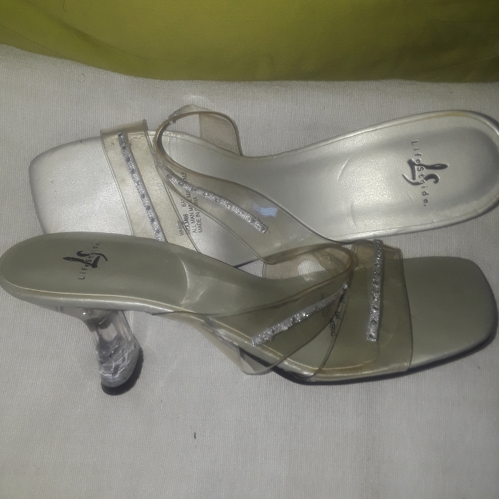 Clear Slide on Shoes